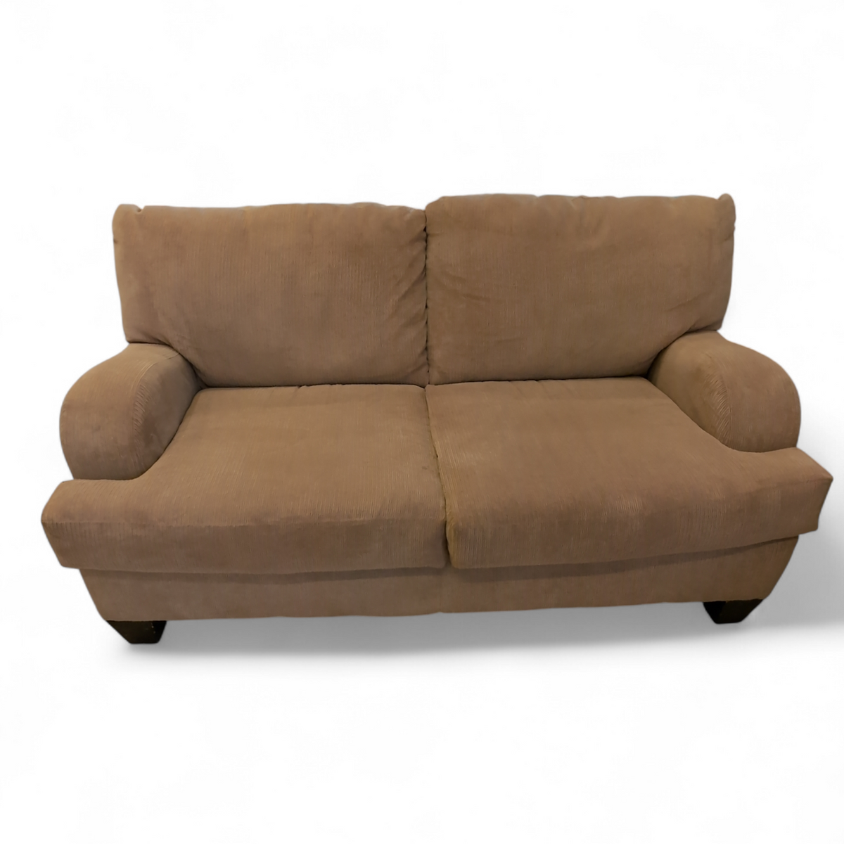 Yellow Fabric Loveseat Sofa #OK2