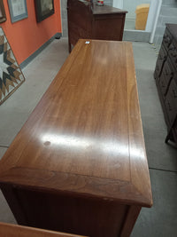 62"W 9-Drawer Wooden Dresser