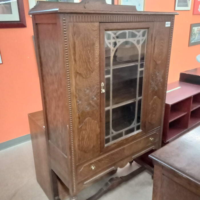 40"W Shaker Style Curio Cabinet