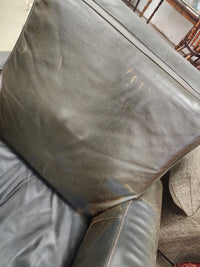 Black Leather Club Chair
