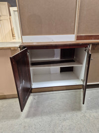 Dark Brown Kitchen Cabinet Set