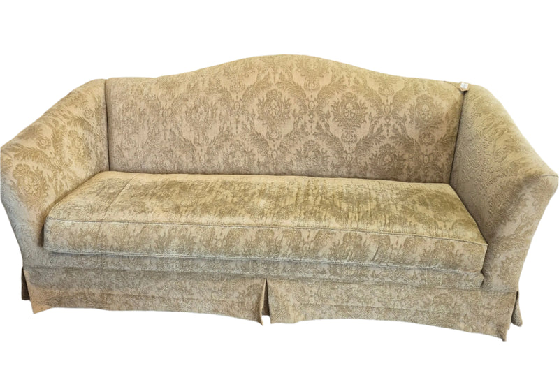 Broyhill Tone on Tone Paisley Upholstered Sofa