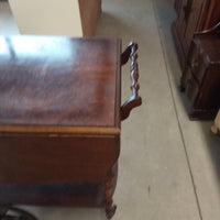 27"W Vintage Drop Leaf Cart