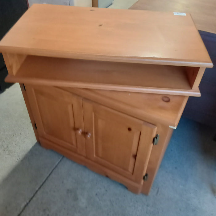 32"W Pine TV Stand