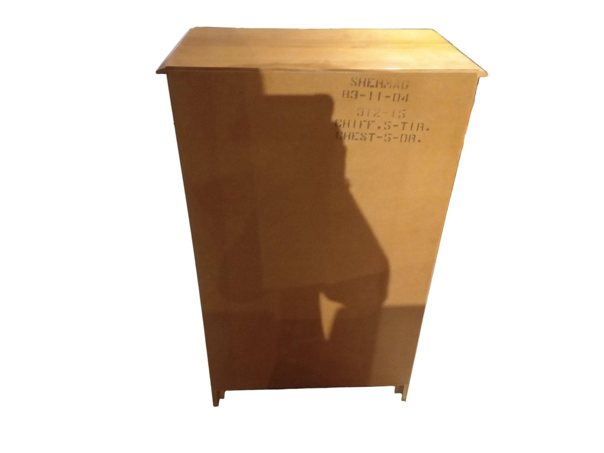 Maple Highboy Dresser