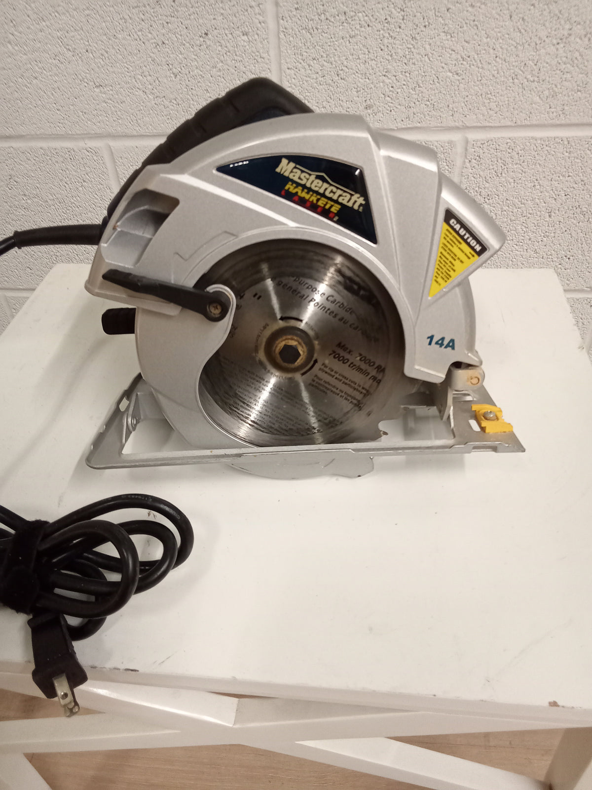 7.25" Mastercraft Hawkeye Circular Saw with Laser Line