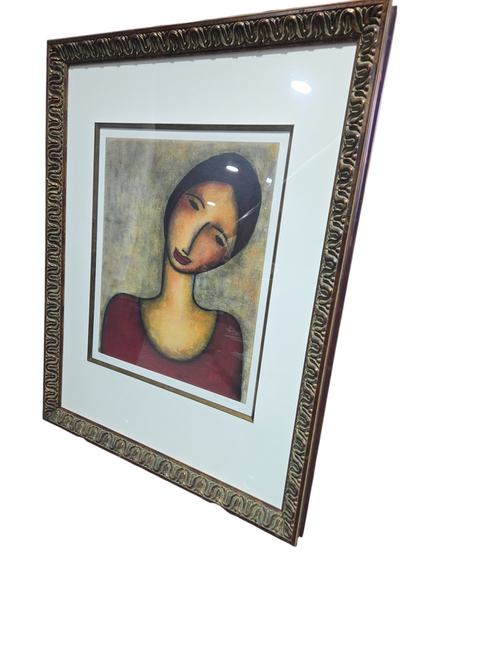 Elongated Neck Artwork