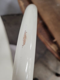 White Dining table W/6 chairs #FT6