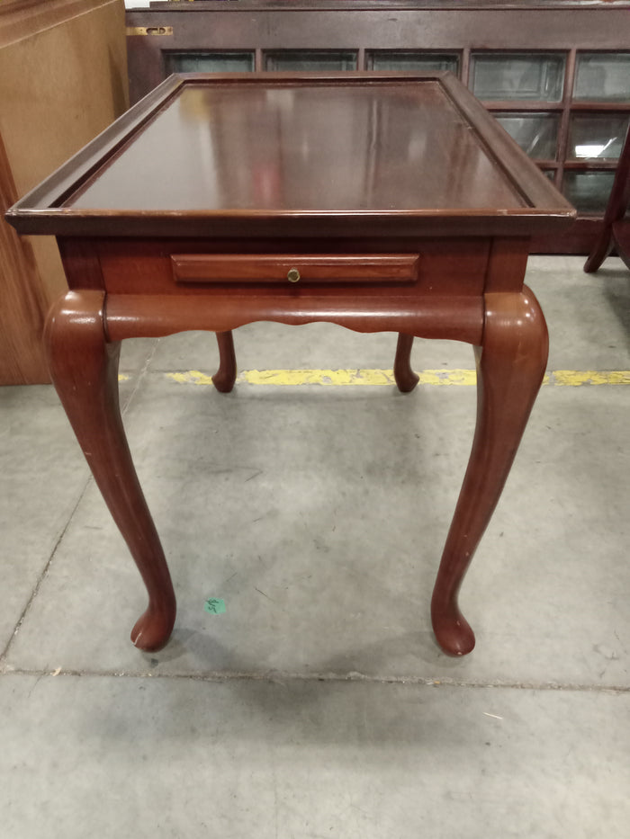 20"W Wood Side Table