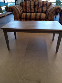 40"W Coffee Table with Wood Top