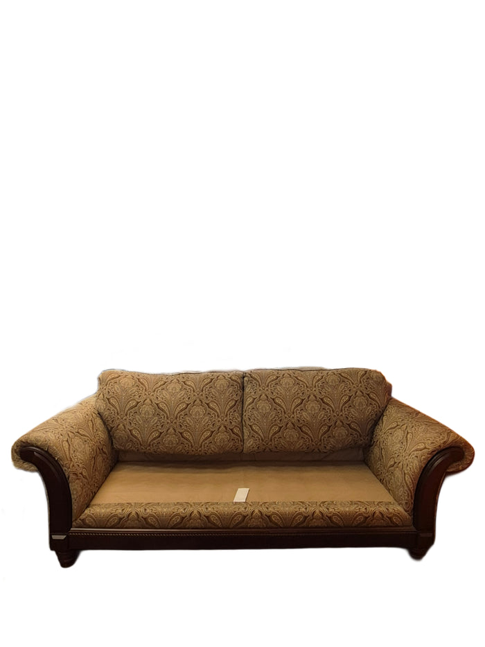 3-Seat Vintage Patterned Sofa