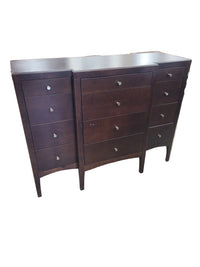 Dark espresso Triple Dresser