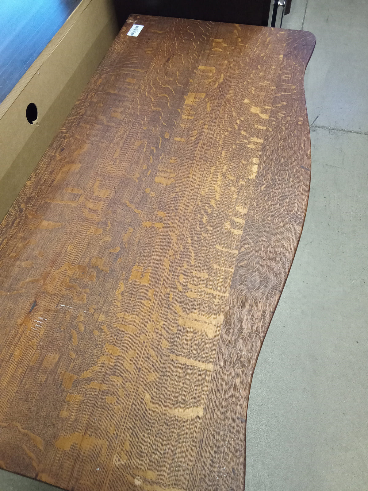 46"W Three Drawer Dresser in Oak