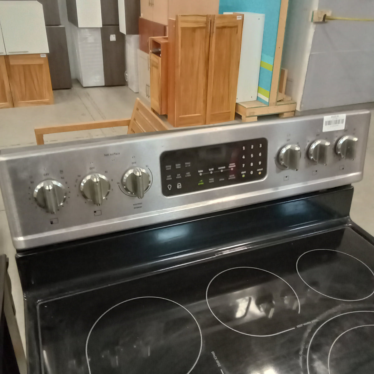 30"W Electric Stove with Flat Top