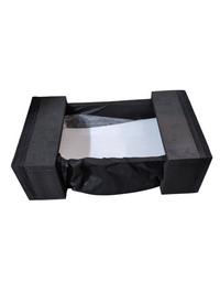 Glacier Bay 32"W Single Bowl Rectangular Undermount Kitchen Sink