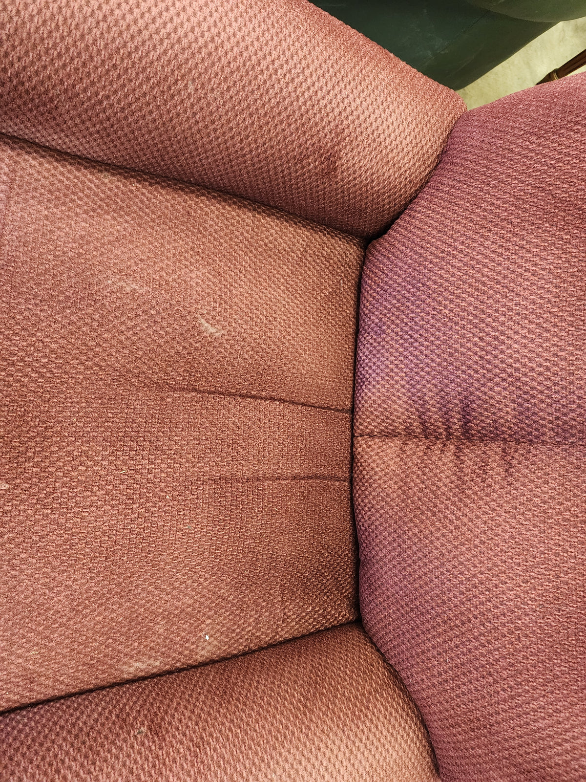 Burgundy Power Recliner Armchair