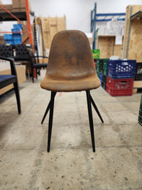 Modern Brown Upholstered Chair