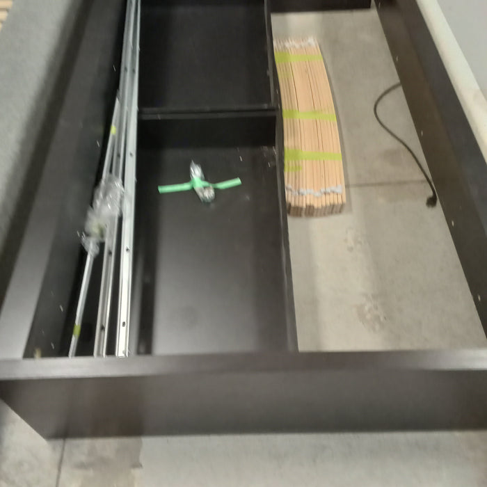 44"W Bed Frame with Storage - Twin