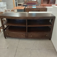 62"W TV Stand with Storage