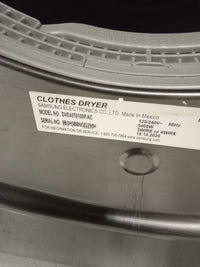 27"W Front Load Electric Dryer