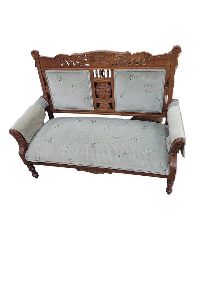 Antique Eastlake Victorian Settee