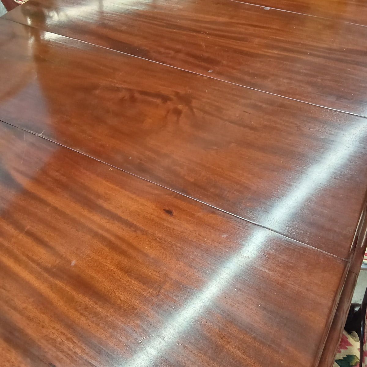 53"W Solid Wood Dining Table with Twelve Chairs