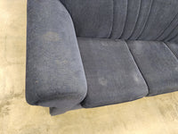 Blue Upholstered 3 Seater Sofa