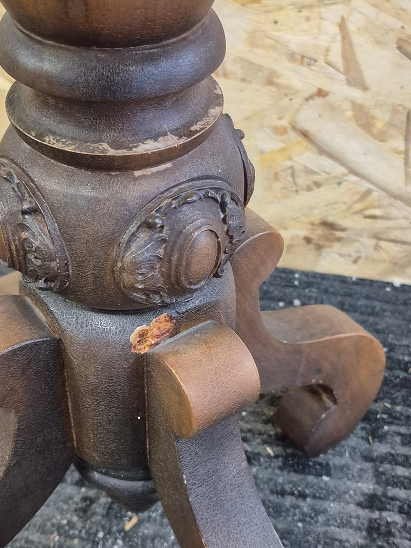 Antique Solid Wood Plant Stand