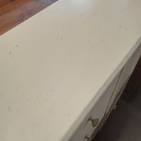 36"W Armoire in White Painted Wood