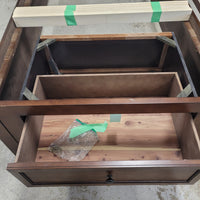 41"W Twin Bed Frame with Storage