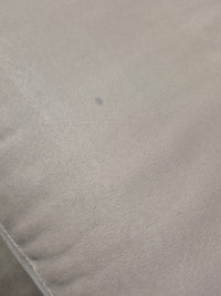 Natuzzi Light Cream Microfiber Sofa