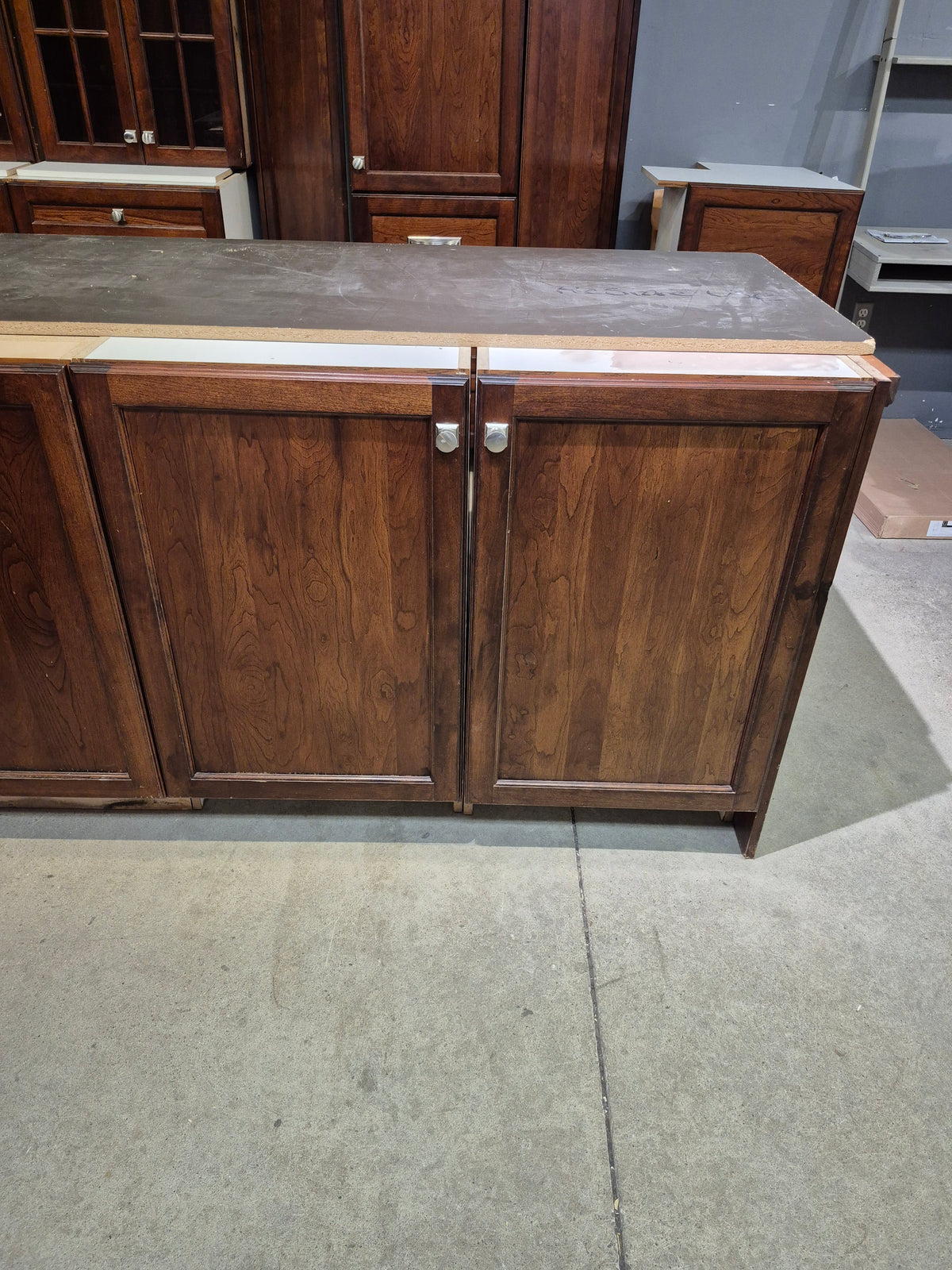 Solid Wood Custom Kitchen with Island