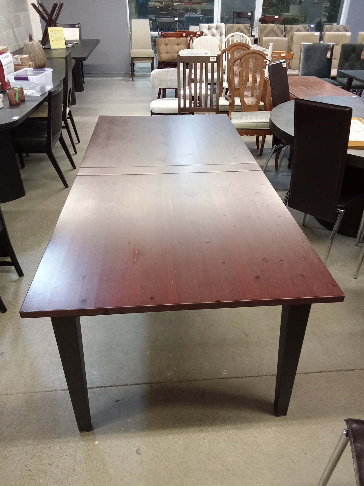 79"W Wood Dining Table