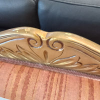 96"W 3-Seat French Provincial Sofa