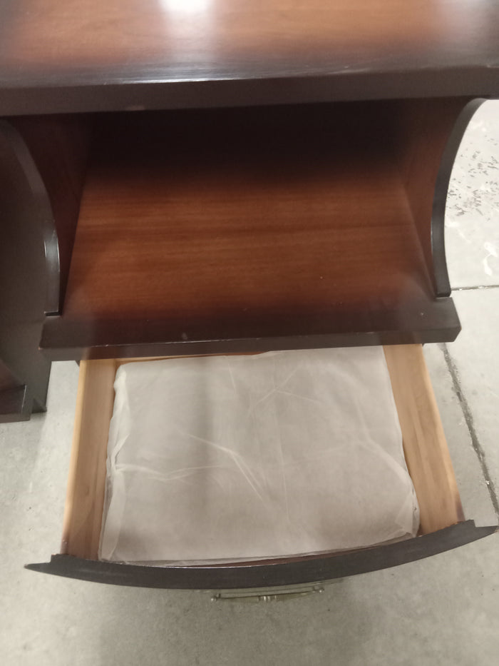 22"W Wooden Nightstand