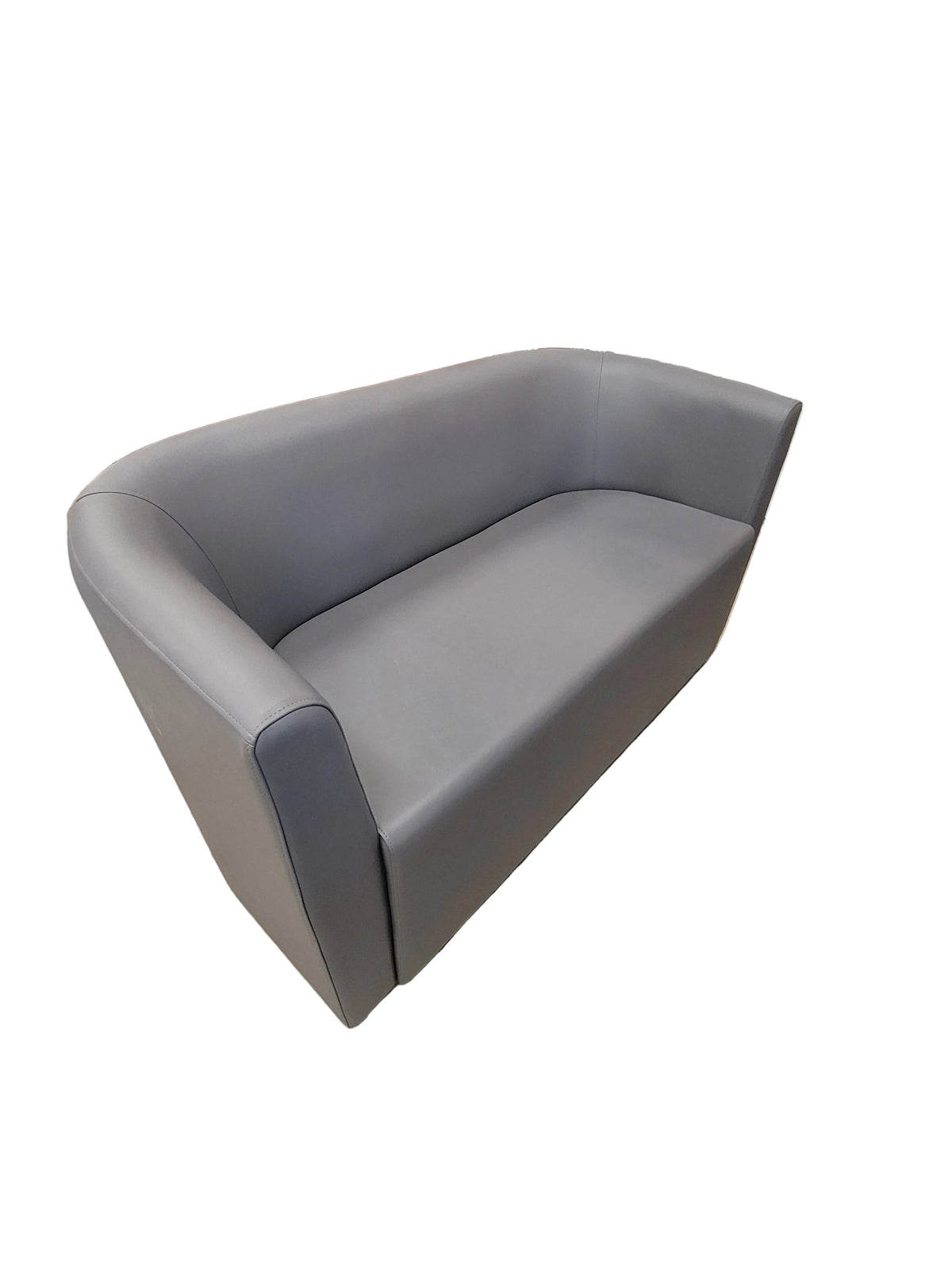 Vinyl Crosby Stationary Loveseat