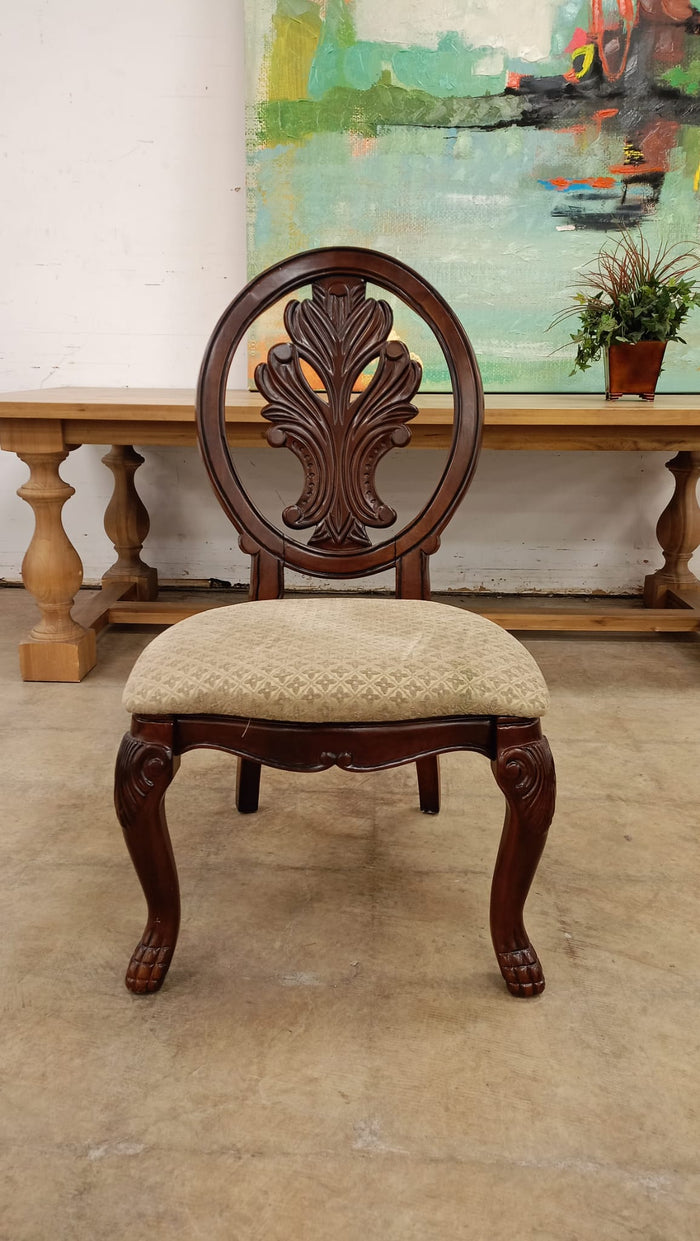 Antique Cherry Finish Dining Chair