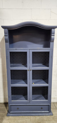Rustic-Style Display Cabinet
