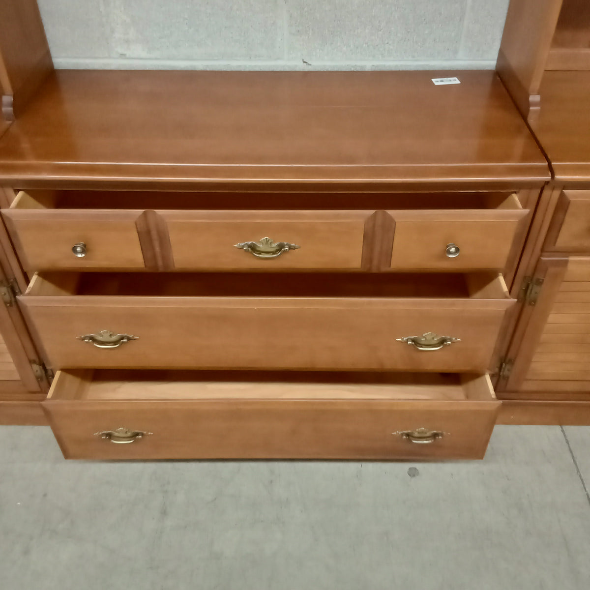 40"W 3-Drawer Credenza