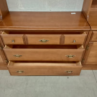 40"W 3-Drawer Credenza