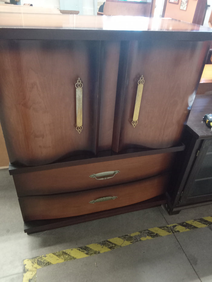 40"W 5-Drawer Wooden Dresser