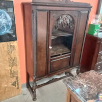 40"W Wooden China Display Cabinet