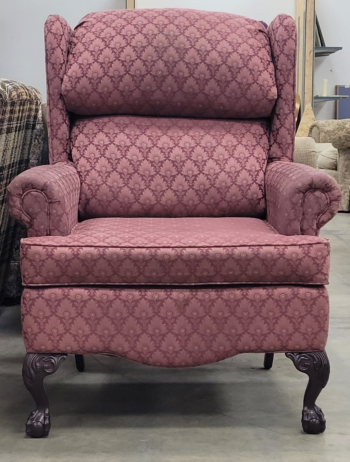 Traditional Wingback Armchair
