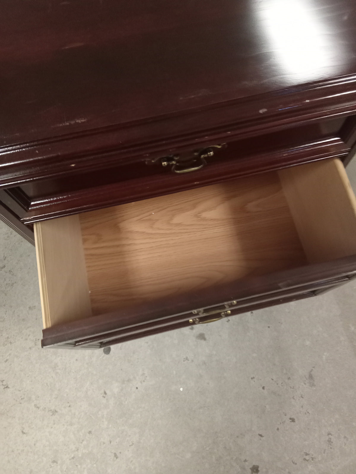 26"W Wood Nightstand