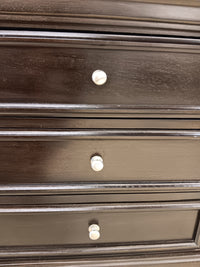 3-Drawer Dark Espresso Nightstand Dresser