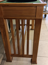 Game Table - Solid Honey Oak