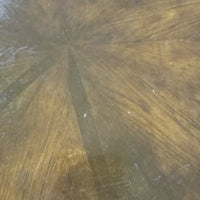 40"Diameter Wooden Coffee Table