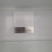 21"W White Fridge Freezer