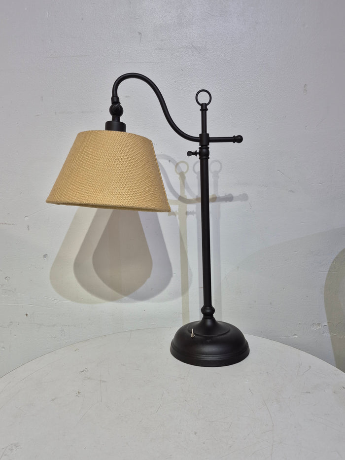 Table Lamp with Fabric Weave Shade