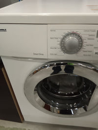 23.5"W White Front-Load Washing Machine
